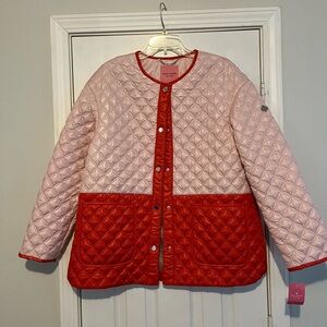 Kate Spade Color-Block Quilted Jacket